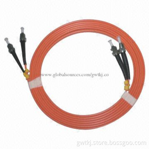 Patch cord, ST-ST, simplex/MM
